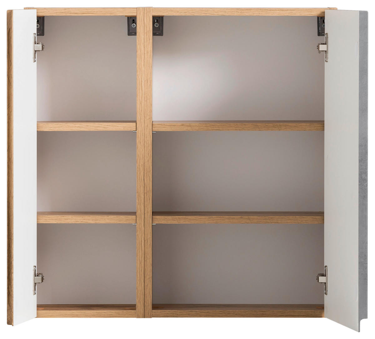 HÄNGESCHRANK 65/64/20 cm  - Eiche Wotan/Hellgrau, Modern, Holzwerkstoff (65/64/20cm) - Held