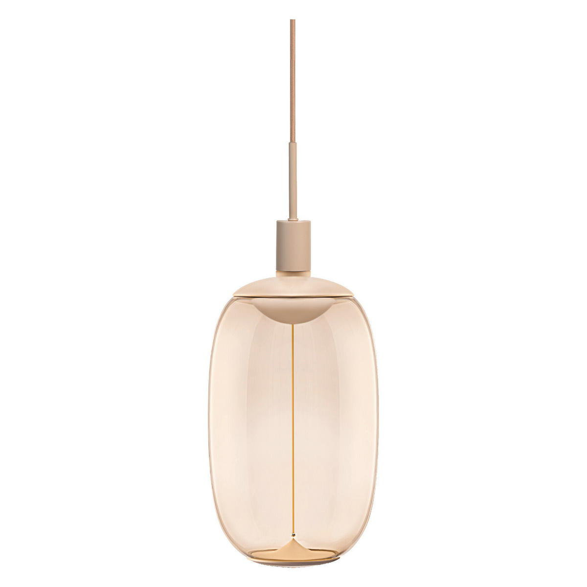 LEUCHTENFASSUNG Vintage 1906 Pendulum Needle 10/228,7 cm   - Beige, KONVENTIONELL, Metall (10/228,7cm) - Ledvance