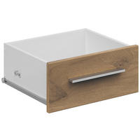 SCHUBKASTENEINSATZ 36,4/16,9/36,6 cm   - Eichefarben/Weiß, KONVENTIONELL, Holzwerkstoff (36,4/16,9/36,6cm) - Voleo