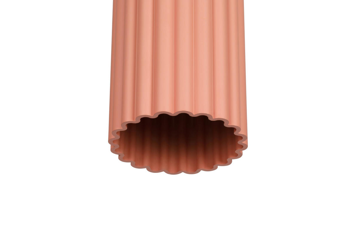 HÄNGELEUCHTE 6,5/120 cm   - Rosa, Design, Metall (6,5/120cm) - Collet's Monde