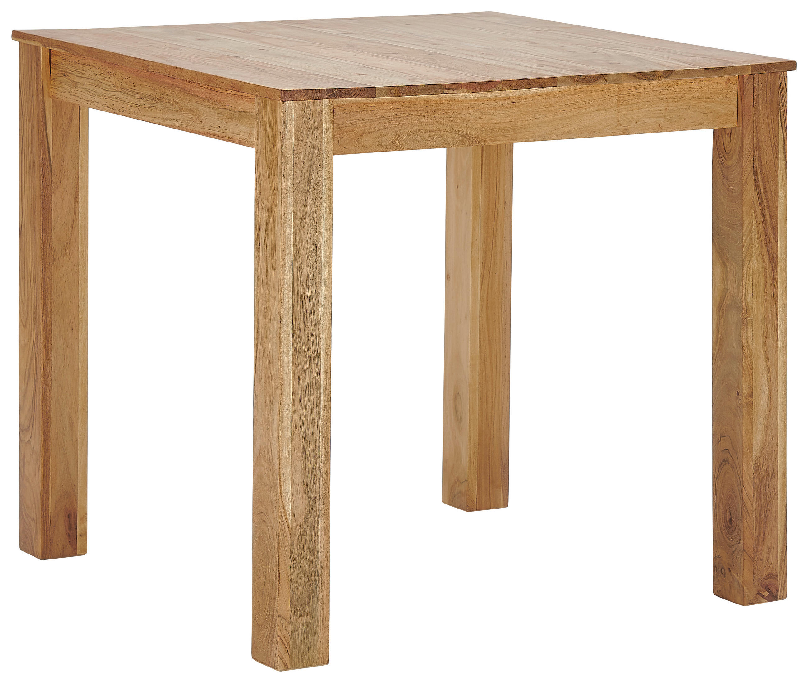 ESSTISCH in Holz, Metall  - Akaziefarben, KONVENTIONELL, Holz/Metall (80/76/80cm) - MID.YOU