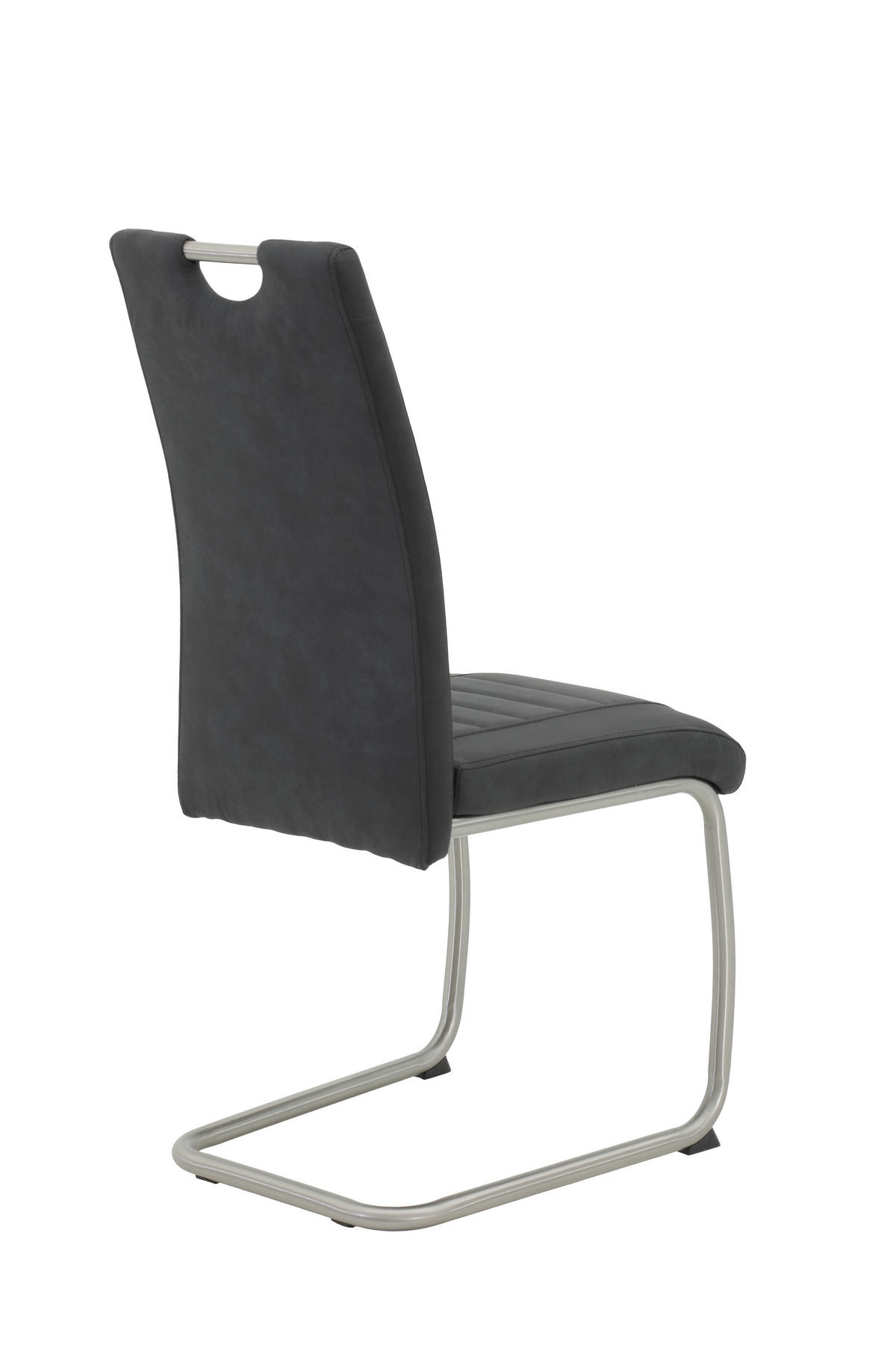 TISCHGRUPPE   - Anthrazit/Sonoma Eiche, MODERN, Textil/Metall (140 - 220/76/90cm) - MID.YOU