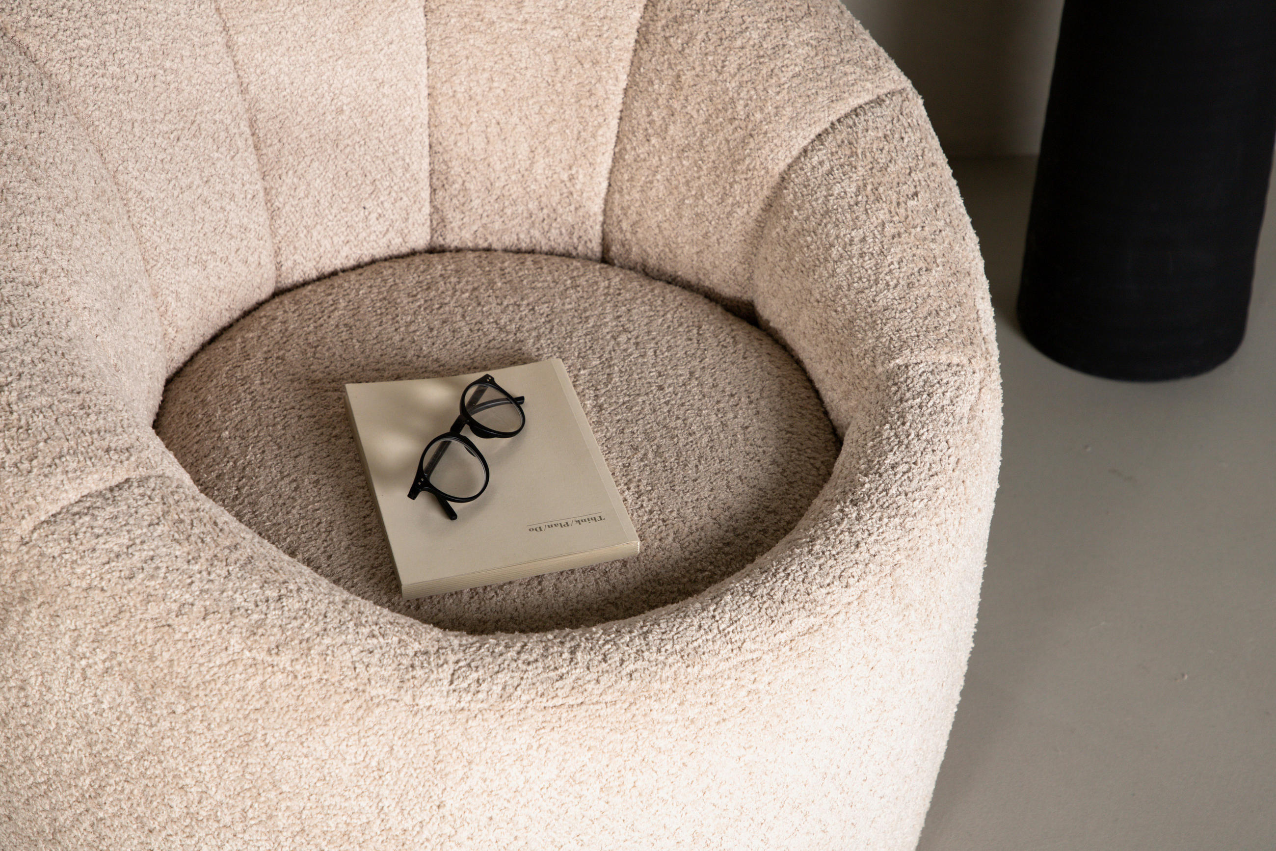 SESSEL in Beige  - Beige, Design, Textil (77/72/80cm) - Livetastic