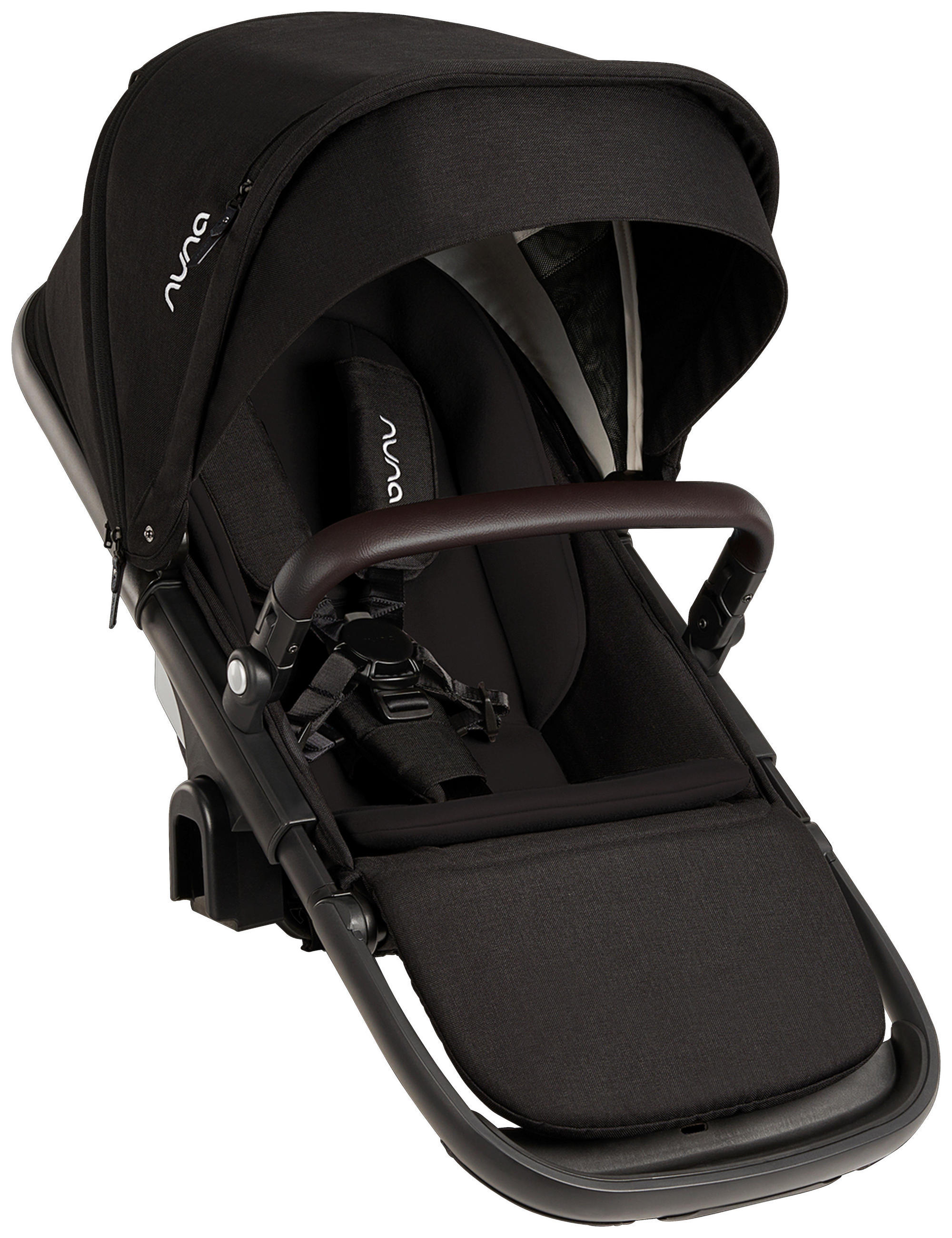 GESCHWISTERSITZ Demi Next  - Schwarz, Basics, Textil/Metall (24/42/91cm) - Nuna