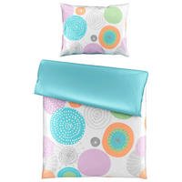 OBOUSTRANNÉ POVLEČENÍ, satén, vícebarevná, 140/200 cm - vícebarevná, Trend, textil (140/200cm) - Esposa