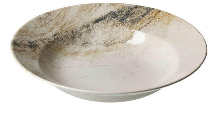 Ritzenhoff Breker Pastateller Arezzo Braun, Weiß, Beige