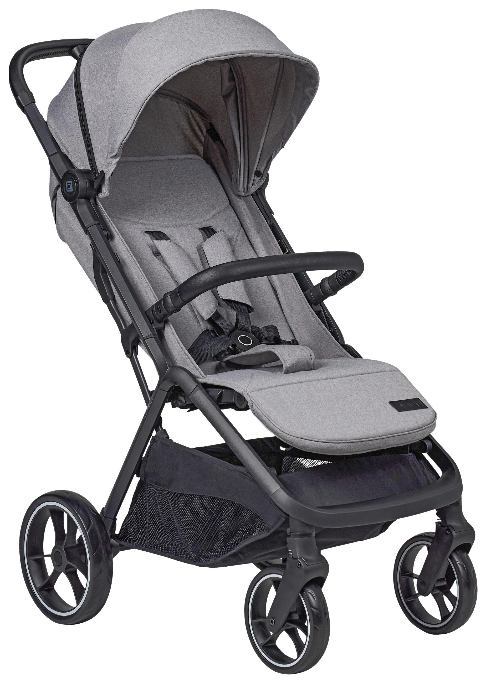 BUGGY Zac  - Schwarz/Grau, Basics, Textil (80/55/102cm) - Moon