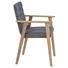 ARMLEHNSTUHL Eiche massiv Eichefarben, Grau - Eichefarben/Grau, KONVENTIONELL, Holz/Textil (50/87/56cm) - Celina Home ARMLEHNSTUHL Eiche massiv Eichefarben, Grau - Eichefarben/Grau, KONVENTIONELL, Holz/Textil (50/87/56cm) - Celina Home