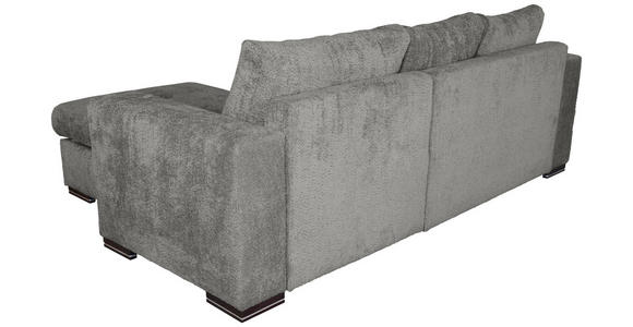 ECKSOFA Grau Webstoff  - Braun/Grau, KONVENTIONELL, Holz/Textil (170/235cm) - Carryhome