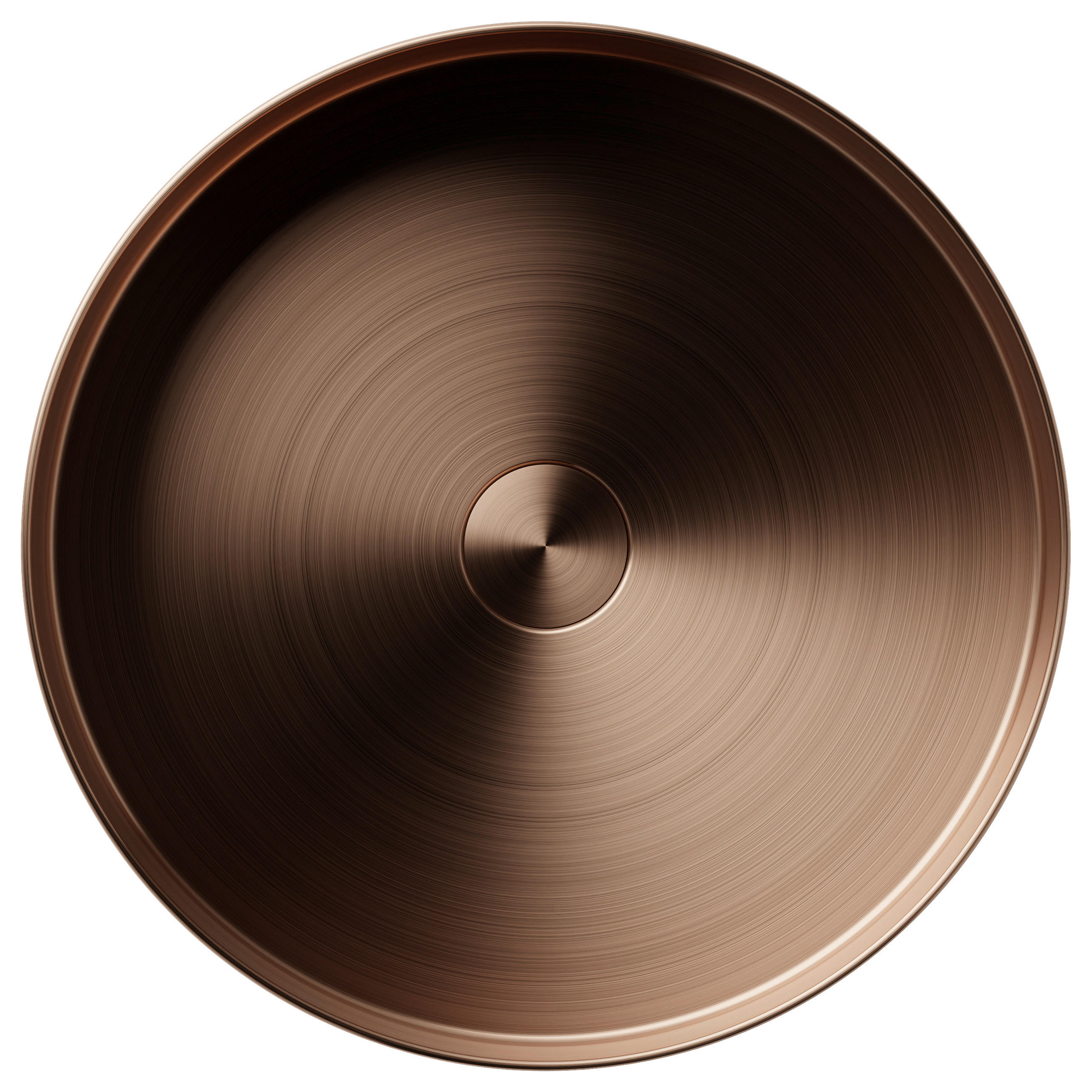 WASCHBECKEN 40/11/40 cm  - Roségold, MODERN, Metall (40/11/40cm)