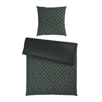 WENDEBETTWÄSCHE STRIPES DK Satin 135/200 cm  - Grün, Design, Textil (135/200cm) - Dieter Knoll