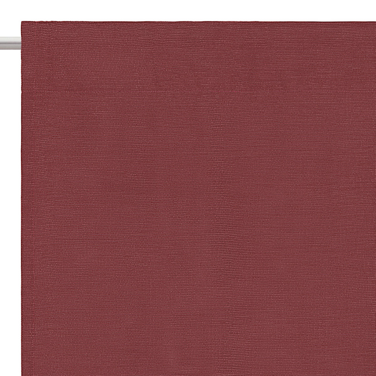 HOTOVÝ ZÁVES, nepriehľadné, 140/245 cm - tmavočervená, Konventionell, textil (140/245cm) - Esposa