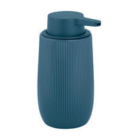 SEIFENSPENDER FABLO  - Petrol, Basics, Keramik/Kunststoff (9,5/17,5/8cm) - Wenko
