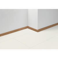 SOCKELLEISTE - Rotbraun/Nussbaumfarben, Basics, Holzwerkstoff (220/1,6/4cm) - Parador