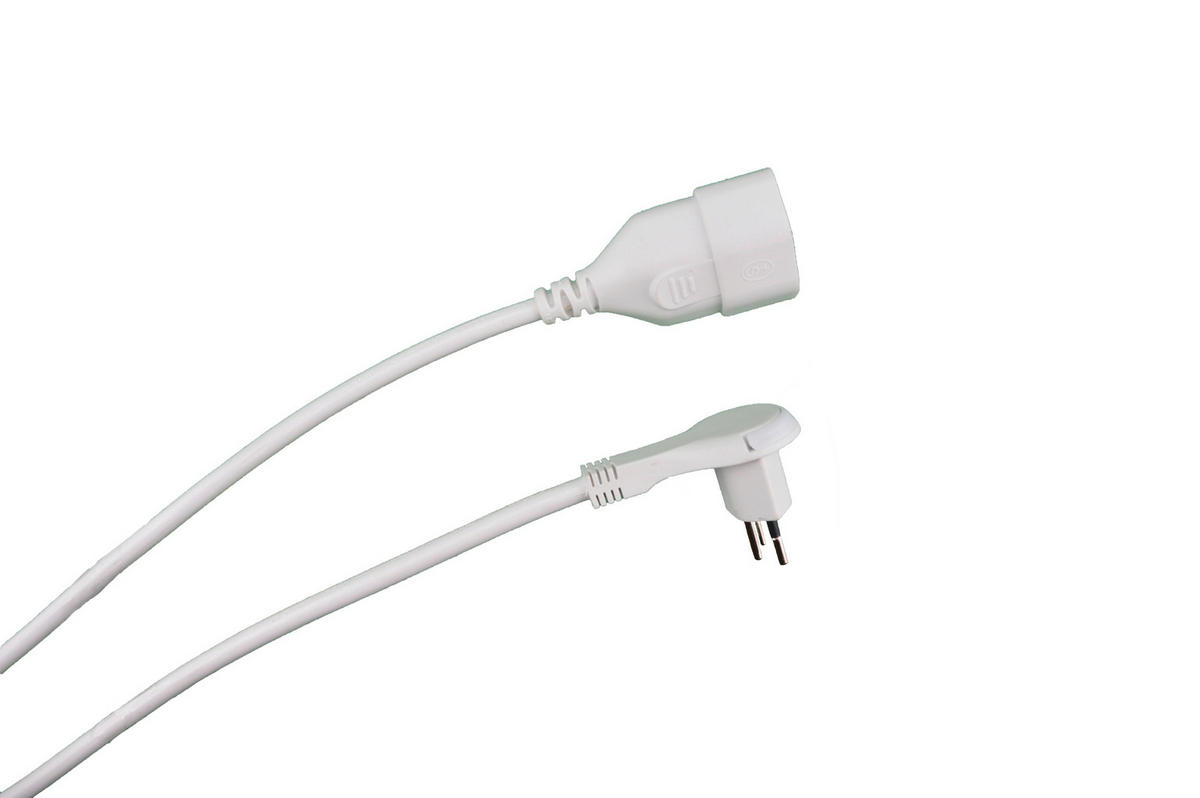 VERLÄNGERUNGSKABEL - Weiss, Basics (13/26/4cm) - Eglo
