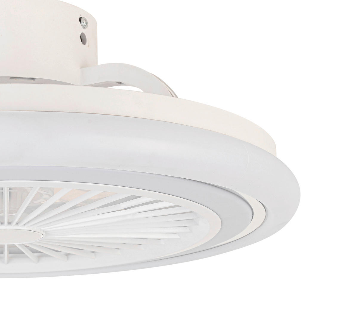 PLAFONSKI VENTILATOR   - providno/boja hroma, Osnovno, plastika (49/19cm) - Mican