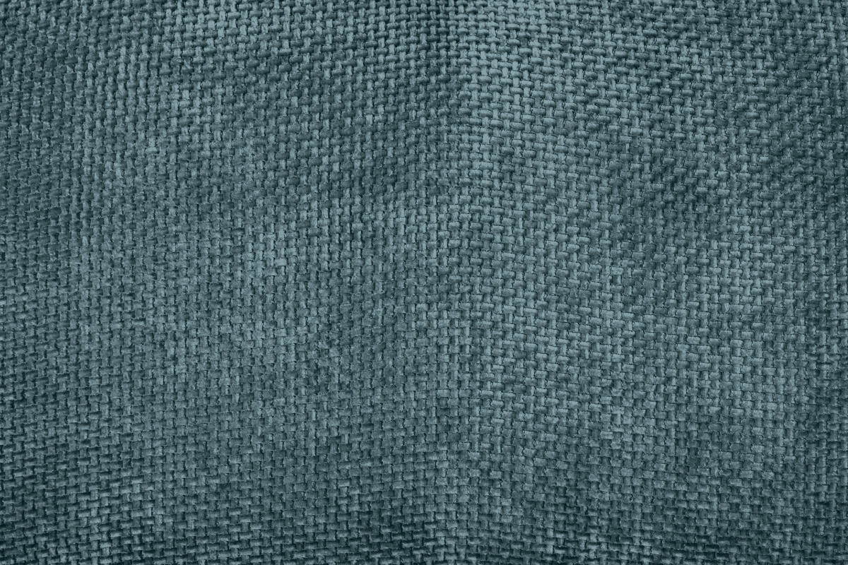 WOHNLANDSCHAFT Blau Struktur  - Blau/Schwarz, KONVENTIONELL, Textil/Metall (253/357/188cm) - Carryhome