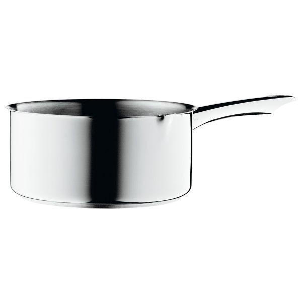 STIELKASSEROLLE 1,5 l  - Edelstahlfarben, Design, Metall (16cm) - WMF