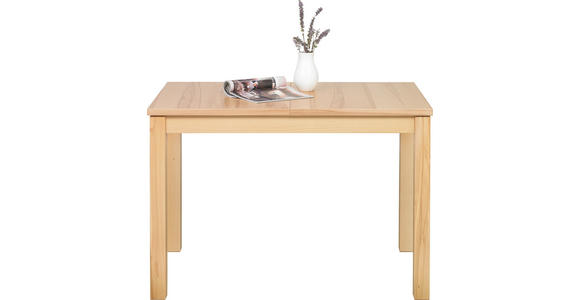 ESSTISCH in Holz, Holzwerkstoff 110(160)/70/76 cm - Buchefarben, KONVENTIONELL, Holz/Holzwerkstoff (110(160)/70/76cm) - Cantus