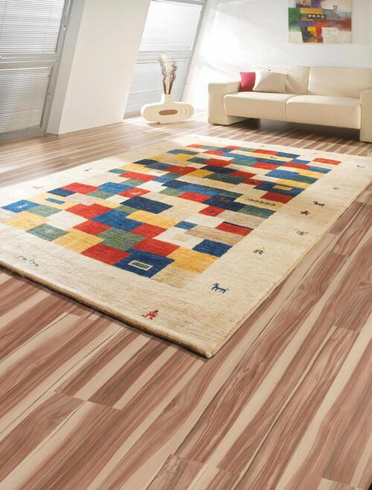 ORIENTALISK MATTA 170/240 cm Oase  - beige, Lifestyle, textil (170/240cm) - Cazaris