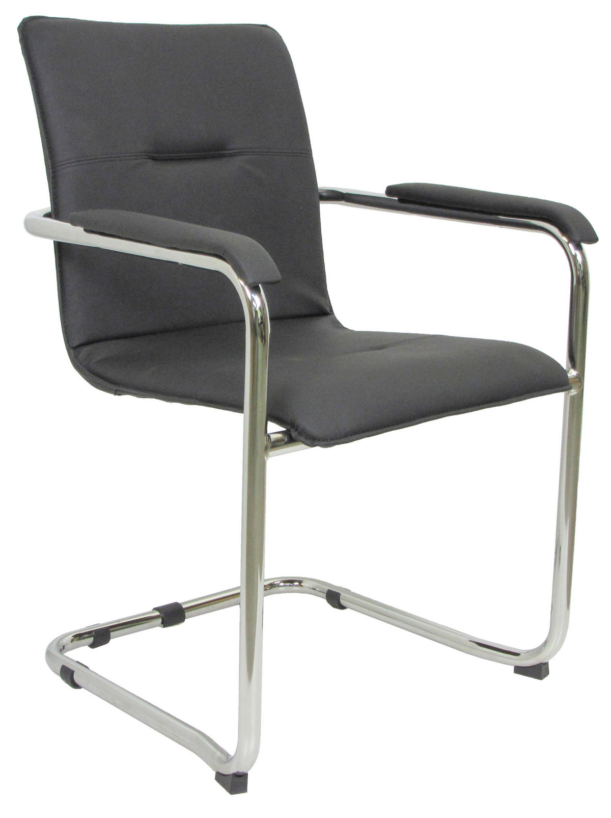 KONFERENCIJSKA STOLICA  antracit  metal  - boje kroma/antracit, Moderno, metal (55/85/45cm)