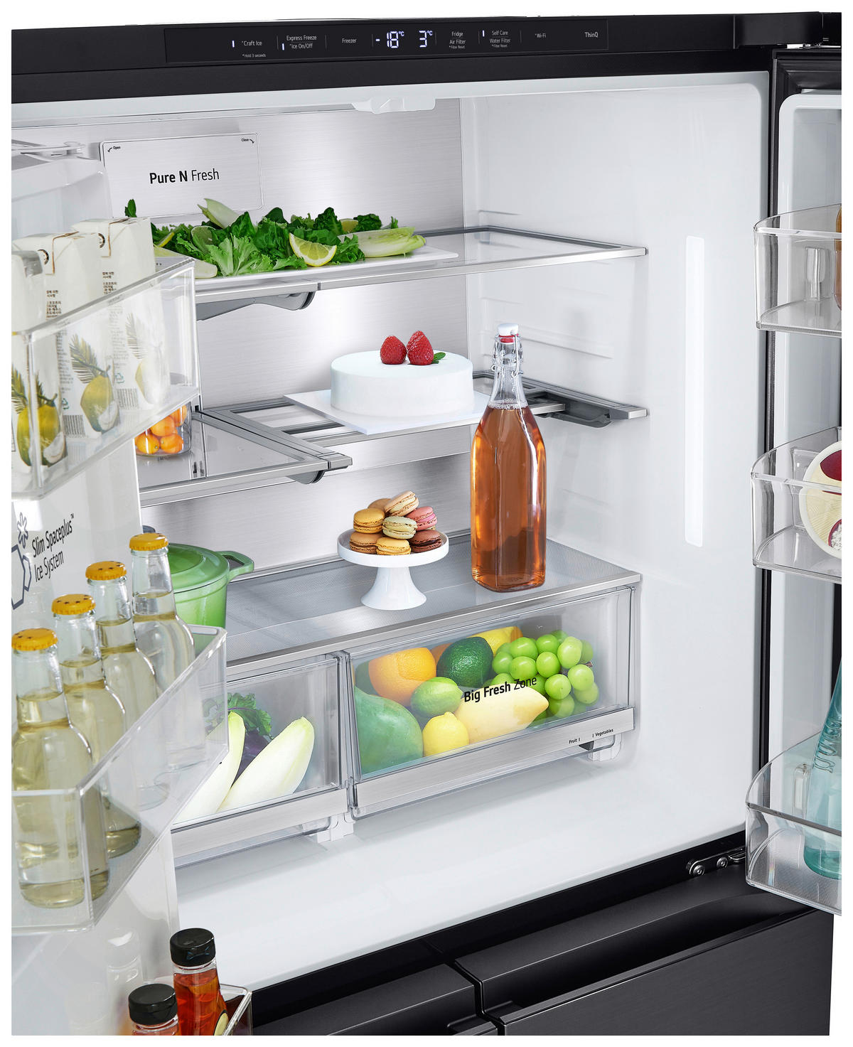 MULTI-DOOR GMG960EVEE  - Basics, Glas/Kunststoff (91.4/179.2/72.9cm) - LG