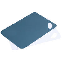 SCHNEIDEMATTE Kunststoff  - Pastellblau/Weiß, Basics, Kunststoff (38/29/0,4cm) - Homeware Profession.