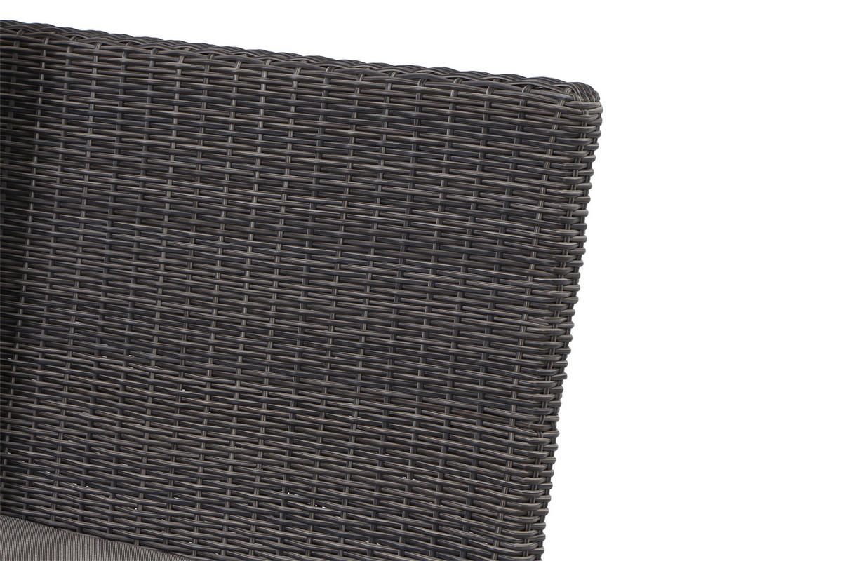 LOUNGEGARNITUR 5-teilig   302/88/219 cm Aluminium  - Grau, Basics, Keramik/Kunststoff (302/88/219cm) - Siena Garden