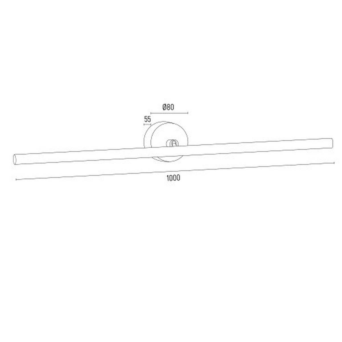 LED-WANDLEUCHTE Miriam 8/100/11 cm   - Goldfarben, Design, Metall (8/100/11cm)