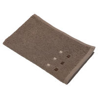 GÄSTETUCH QUATTRO Taupe 30/50 cm  - Taupe, Konventionell, Textil (30/50cm) - Esposa