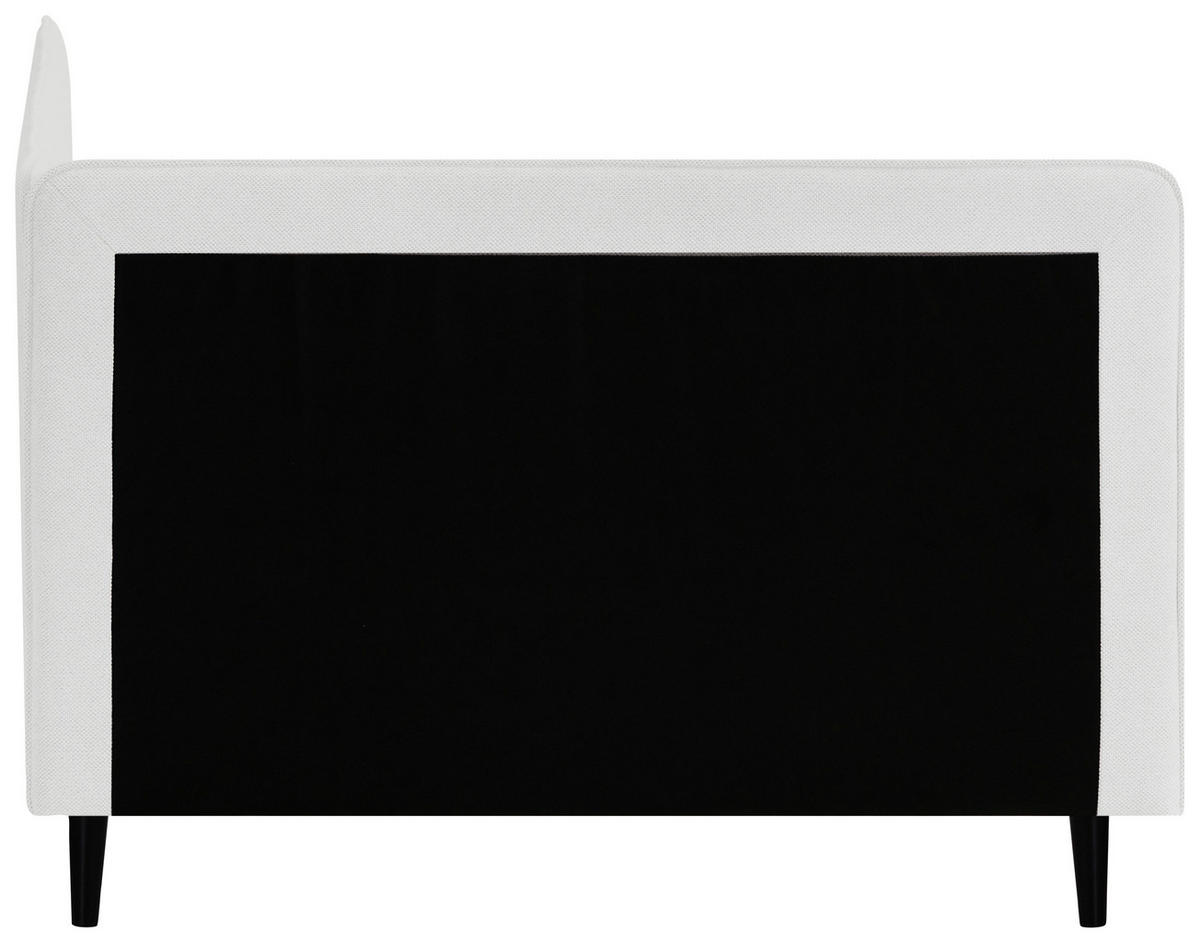 BOXBETT 120/200 cm  in Creme  - Creme/Schwarz, KONVENTIONELL, Textil (120/200cm) - P & B