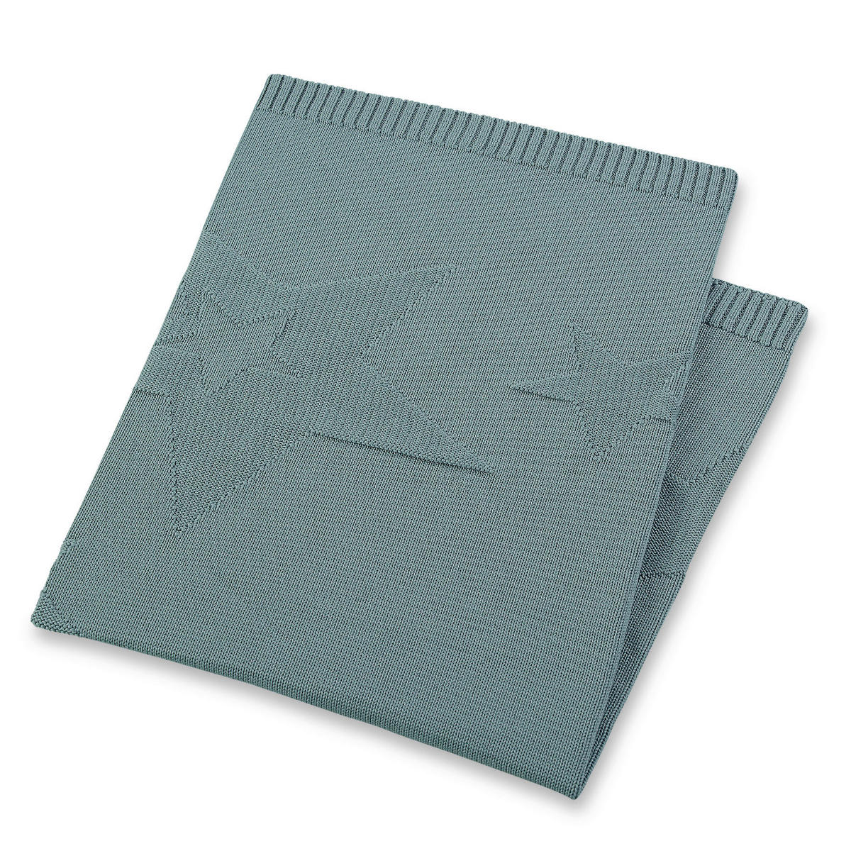 SCHMUSEDECKE Baylee Green  75/95 cm  - Grün, Basics, Textil (75/95cm) - Sterntaler