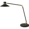 LED-SCHREIBTISCHLEUCHTE Panarea 78/85 cm   - Goldfarben/Schwarz, Basics, Metall (78/85cm) - Fabas Luce