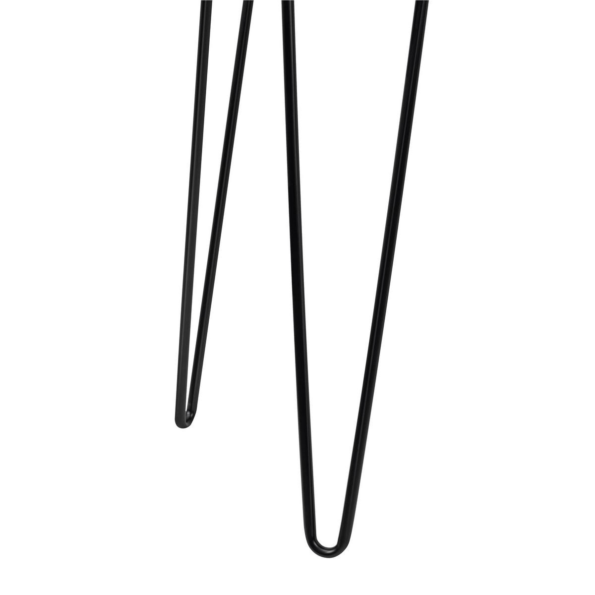SCHREIBTISCH 101/68/49 cm  in Walnussfarben  - Walnussfarben, Design, Holzwerkstoff/Metall (101/68/49cm) - MID.YOU