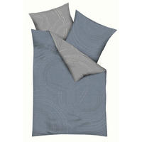 POSTELJNINA JARO 200/200 cm saten siva, svetlo modra  - svetlo modra/siva, Design, tekstil (200/200cm) - Kaeppel