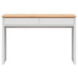 SCHMINKTISCH 120/42/78 cm, Weiß, Eiche Artisan  - Weiß/Eiche Artisan, MODERN, Holzwerkstoff (120/42/78cm) - Xora