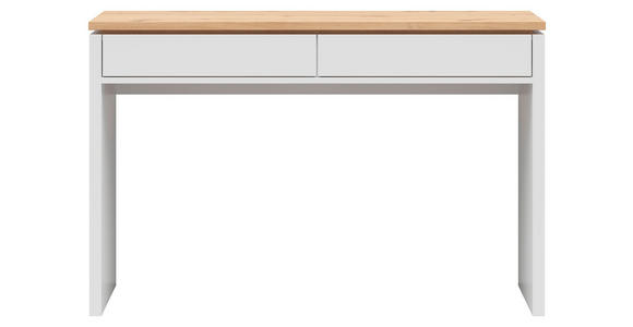 SCHMINKTISCH 120/42/78 cm, Weiß, Eiche Artisan  - Weiß/Eiche Artisan, MODERN, Holzwerkstoff (120/42/78cm) - Xora