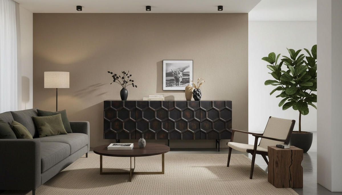 SIDEBOARD  200/80/40 cm  - Schwarzbraun/Schwarz, LIFESTYLE, Holz/Metall (200/80/40cm) - Landscape