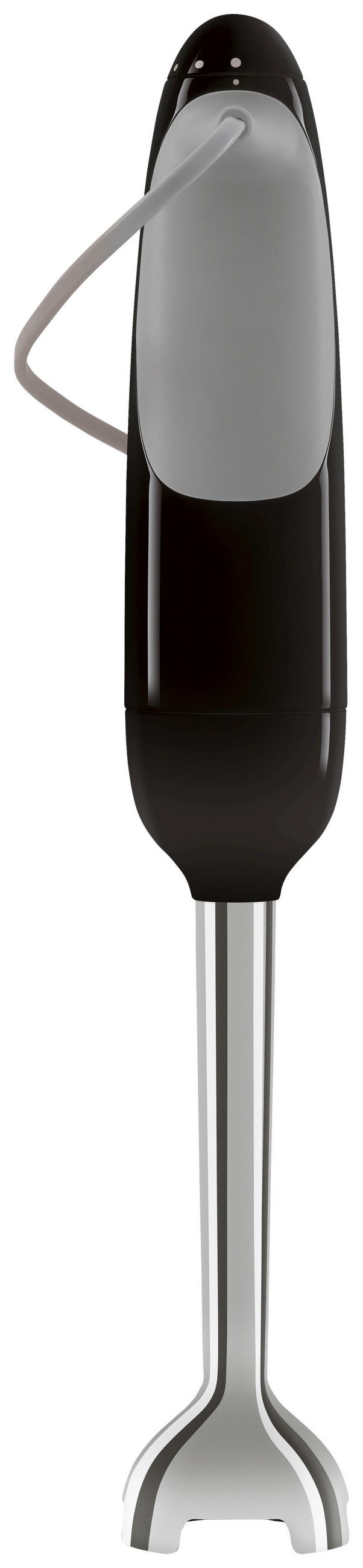 STABMIXER 50'S STYLE  - Edelstahlfarben/Schwarz, Basics, Kunststoff/Metall (6,5/41,4/6,5cm) - SMEG