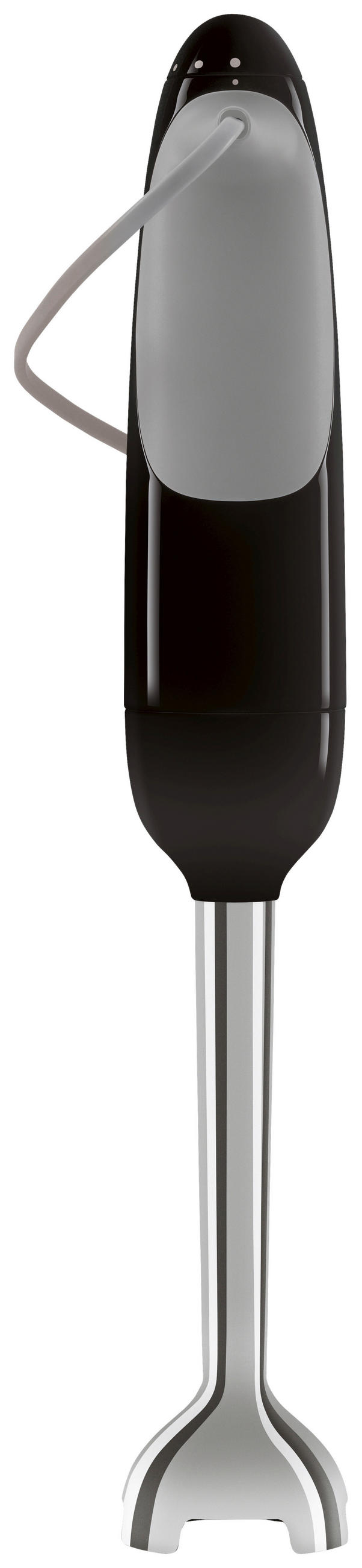 STABMIXER 50'S STYLE  - Edelstahlfarben/Schwarz, Basics, Kunststoff/Metall (6,5/41,4/6,5cm) - SMEG