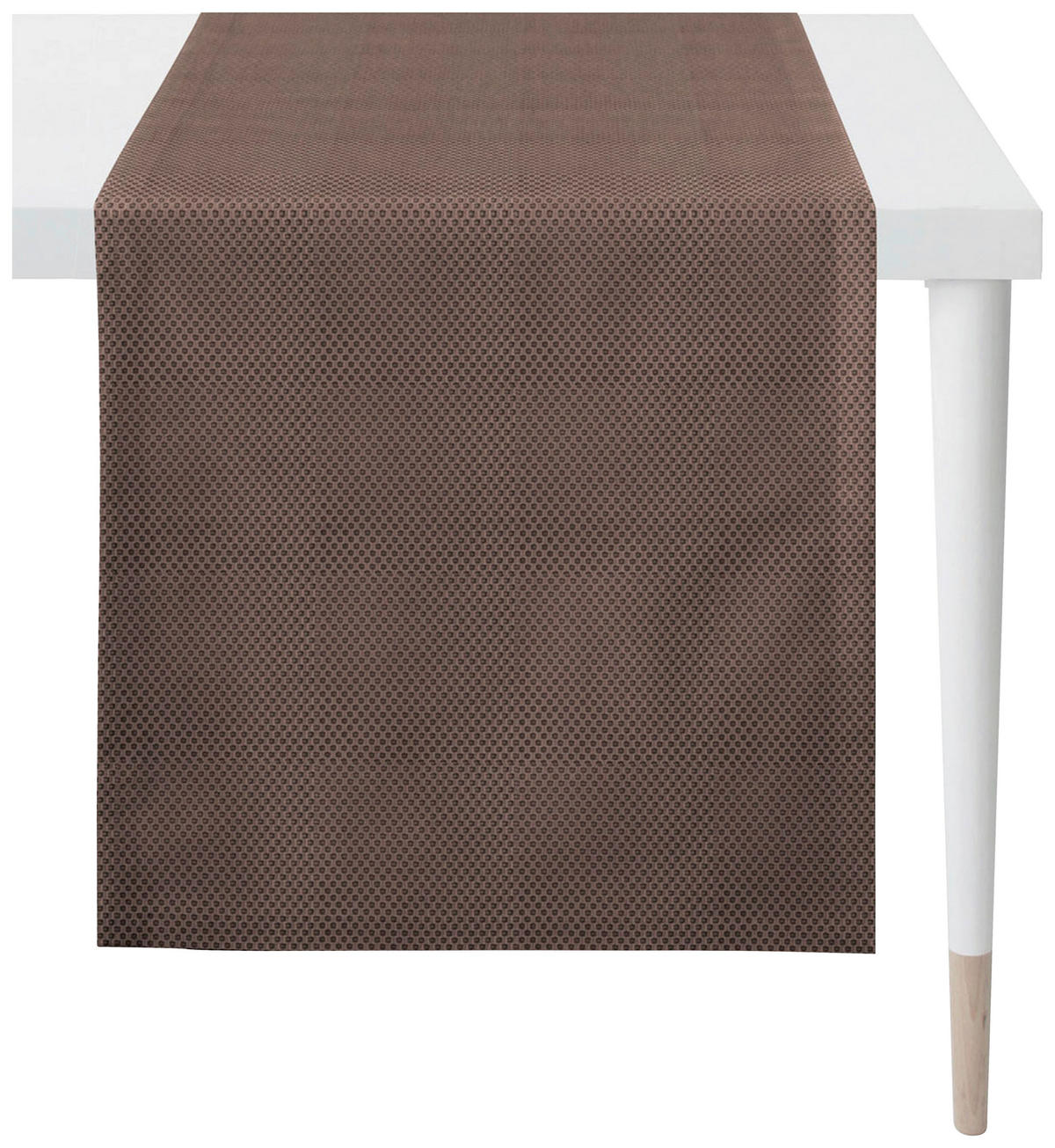 TISCHLÄUFER Kunststoff Mokka 42/150 cm  - Mokka, Basics, Kunststoff (42/150cm) - Dieter Knoll