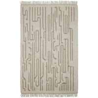 HANDWEBTEPPICH 130/190 cm Beige  - Beige, Design, Textil (130/190cm) - Linea Natura