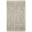 HANDWEBTEPPICH 130/190 cm Beige  - Beige, Design, Textil (130/190cm) - Linea Natura