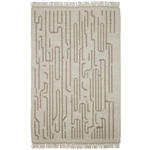 HANDWEBTEPPICH 130/190 cm Beige  - Beige, Design, Textil (130/190cm) - Linea Natura