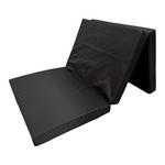 REISEBETTMATRATZE  120/60/5 cm  - Schwarz, Basics, Textil (120/60/5cm) - My Baby Lou
