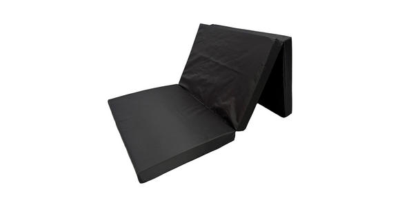 REISEBETTMATRATZE 120/60/5 cm - Schwarz, Basics, Textil (120/60/5cm) - My Baby Lou