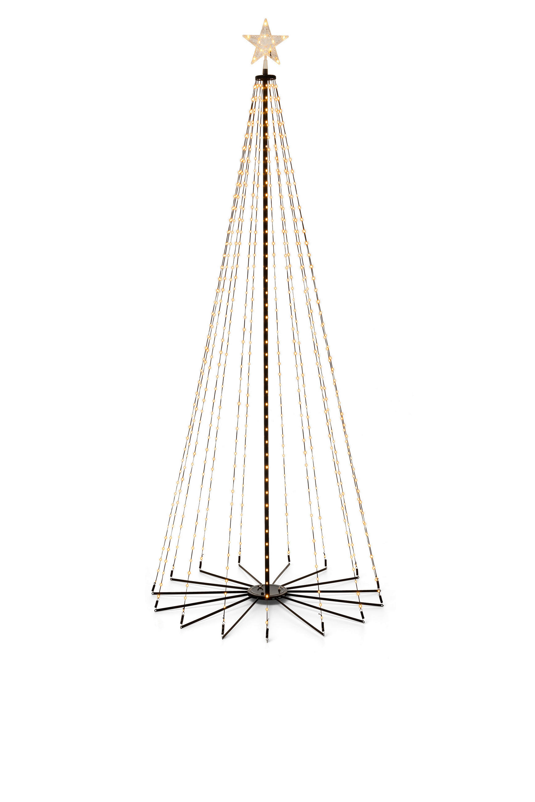 LED-DEKOLEUCHTE - Schwarz, Basics, Metall (100/240cm)
