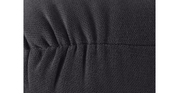SCHLAFSOFA Flachgewebe Anthrazit Rückenkissen, Bettkasten, Schlaffunktion, Rücken echt, Armteilverstellung  - Anthrazit/Buchefarben, Design, Holz/Textil (200/75/92cm) - Carryhome