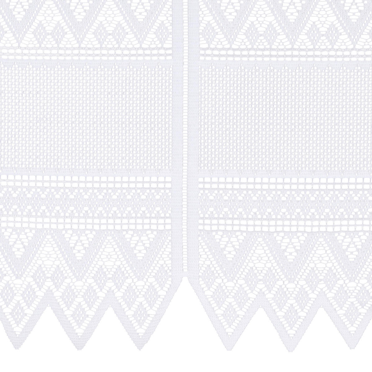 KURZGARDINE   - Weiß, Basics, Textil (60cm) - Esposa