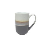 KAFFEEBECHER  480 ml   - Beige/Braun, Trend, Keramik (8,8/13,2cm) - Landscape
